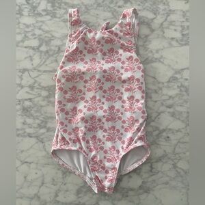 Minnow Pink Floral Swimsuit